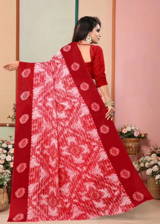 Bollywood style printed saree