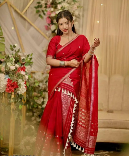 Cotton mekhela saree